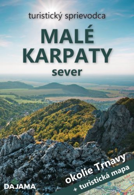 Malé Karpaty - sever - okolie Trnavy + turistická mapa