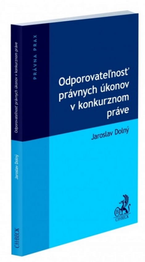 Odporovateľnosť právnych úkonov v konkurznom práve - 