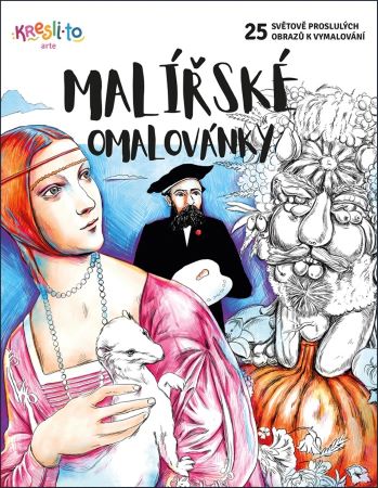 Malířské omalovánky: 25 světově proslulých obrazů - 