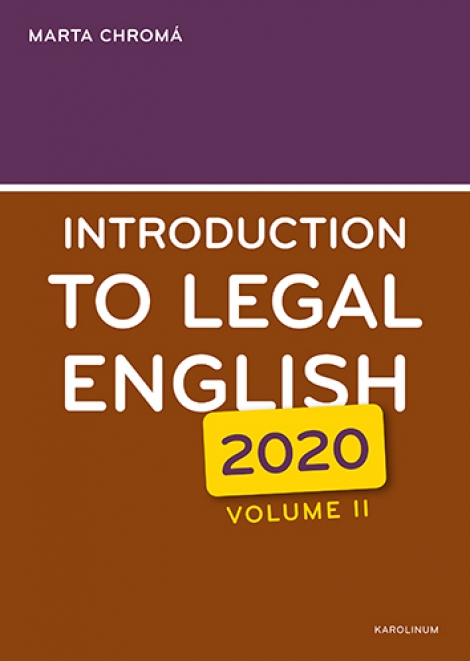 Introduction to Legal English (2020) Volume II - 