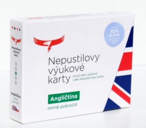Angličtina mírne pokročilí - Nepustilovy výukové karty