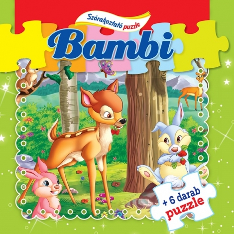 Bambi + 6 darab puzzle - 