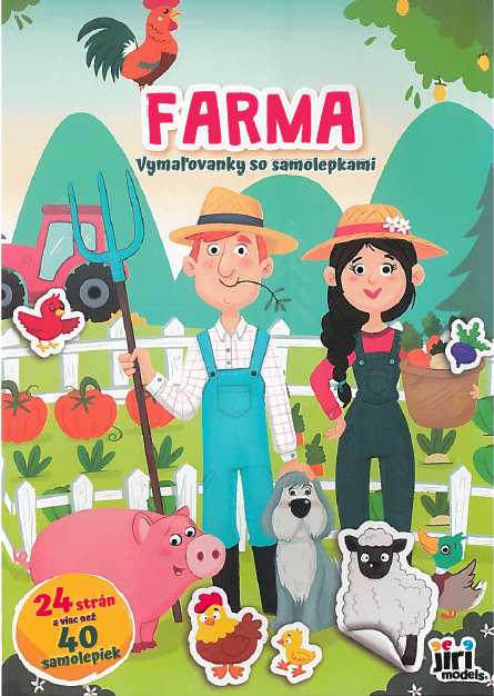 Farma - Vymaľovanka A4+