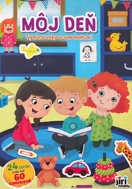 Môj deň - Vymaľovanka A4+