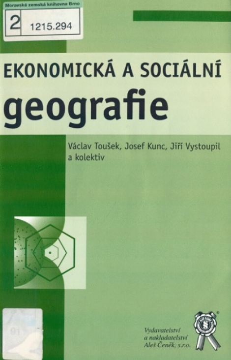 Ekonomická a sociální geografie - 