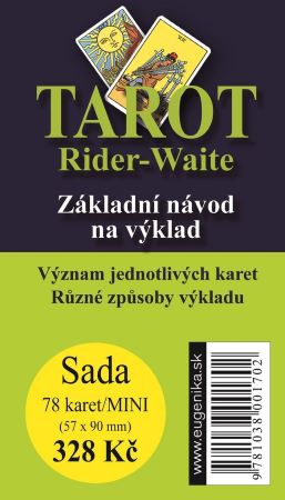 Tarot - Rider Waite - Základní návod na výklad + sada karet