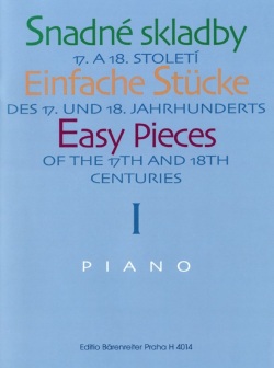 Snadné skladby 17. a 18. století - Piano