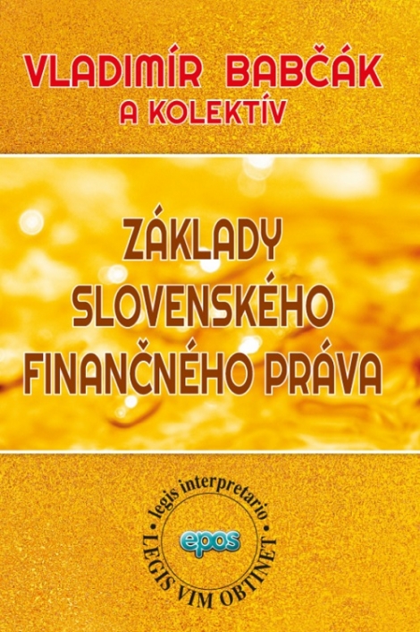 Základy slovenského finančného práva - 