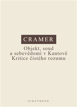 Objekt, soud a sebevědomí v Kantově Kritice čistého rozumu - 