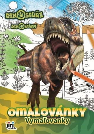 Omalovánky Dinosauři (A4) - Vymaľovanky Dinosaury (A4)