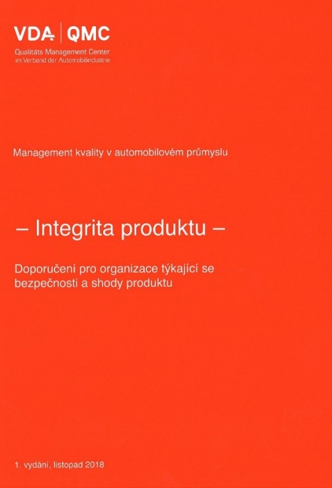 Integrita produktu - Příručky VDA