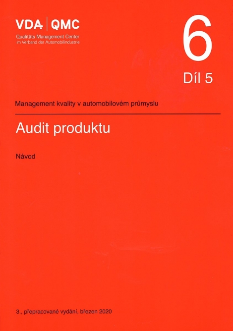 VDA 6.5 - Audit produktu - Návod