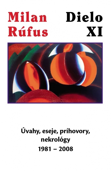 Milan Rúfus: Dielo XI - Úvahy, eseje, príhovory, nekrológy 1981 - 2008
