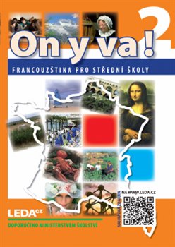 ON Y VA! 2 Francouzština pro střední školy - učebnice (1x Audio na CD, 2x kniha)