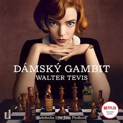 Walter Tevis:  Dámský gambit (čte Jana Plodková) - MP3-CD - MP3-CD