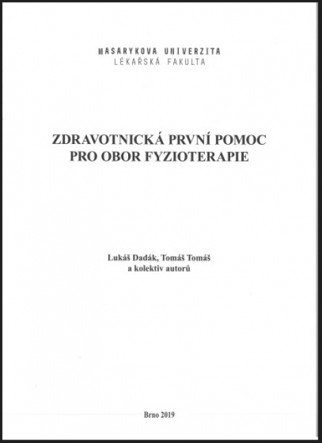 Zdravotnická první pomoc pro obor fyzioterapie - 