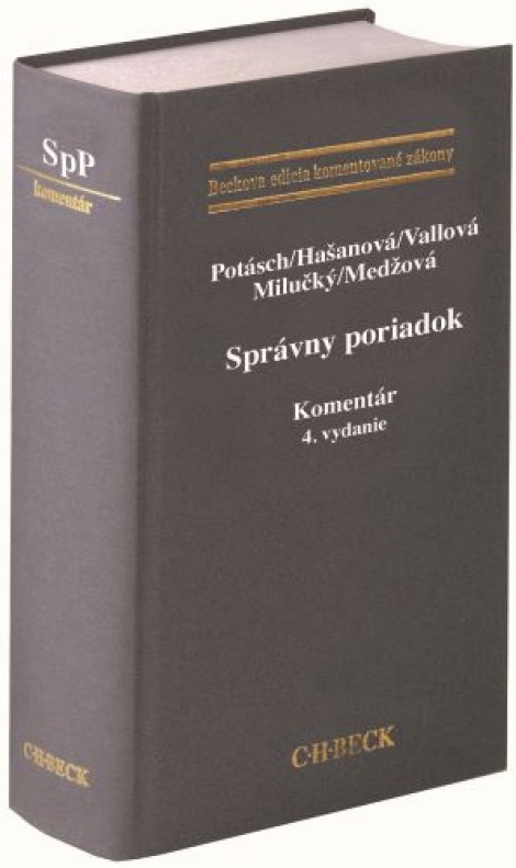 Správny poriadok. Komentár. (4. vydanie) - 