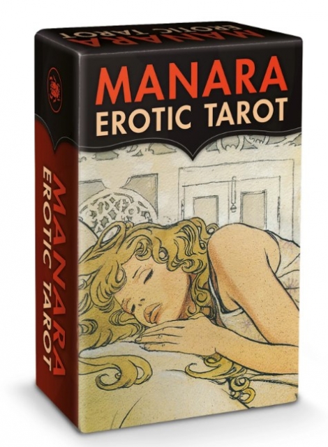 Manara Erotic Tarot - Mini Tarot - 78 Tarot Cards with Instructions