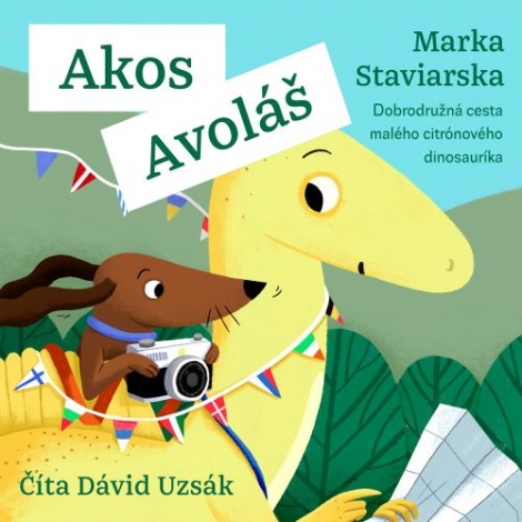 Akos Avoláš (audiokniha na CD) - Dobrodružná cesta malého citrónového dinosauríka