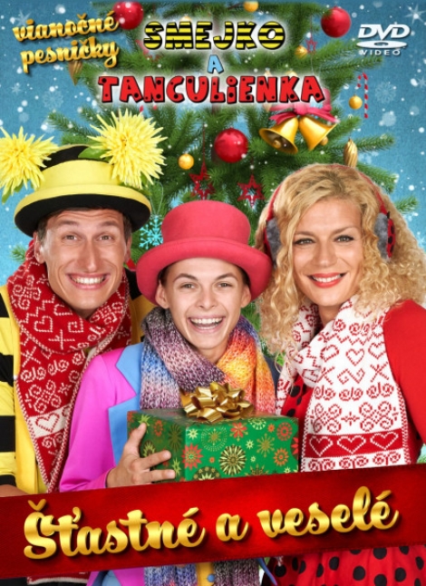 Smejko a Tanculienka:  Šťastné a veselé - DVD