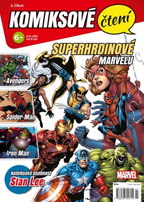 Komiksové čtení 3 - Superhrdinové Marvelu