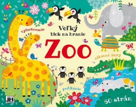Veľký blok na hranie - ZOO - 