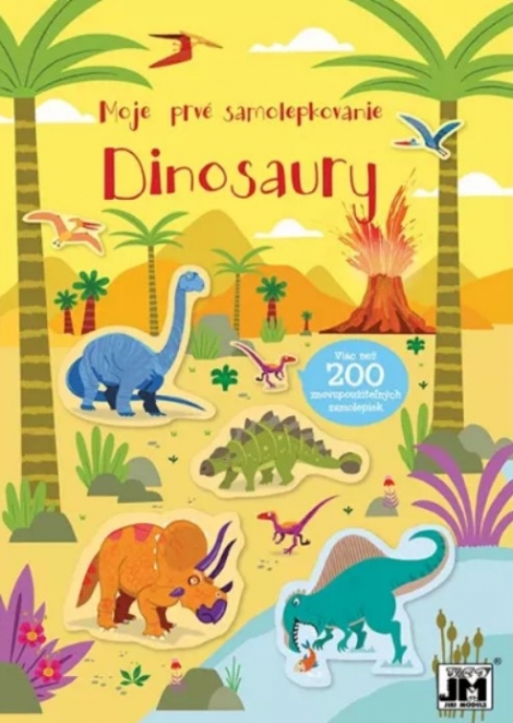 Moje prvé samolepkovanie/ Dinosaury - 