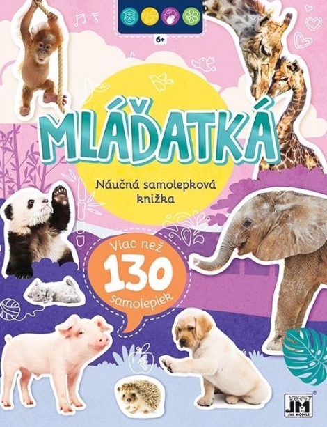 Samolepková knižka/ Mláďatá - 