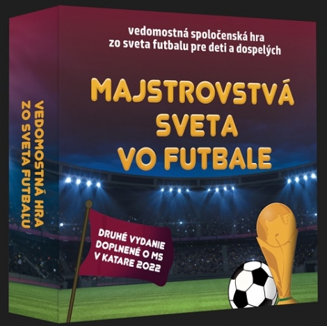 Majstrovstvá sveta vo futbale (2. vydanie) - Vedomostná spoločenská hra zo sveta futbalu pre deti a dospelých