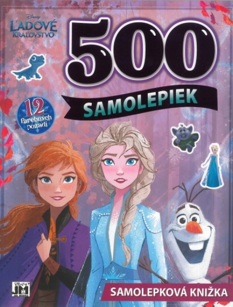 500 Samolepiek/ Ľadové kráľovstvo - 