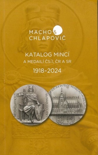 Katalóg mincí a medailí ČSR, ČR a SR 1918-2024