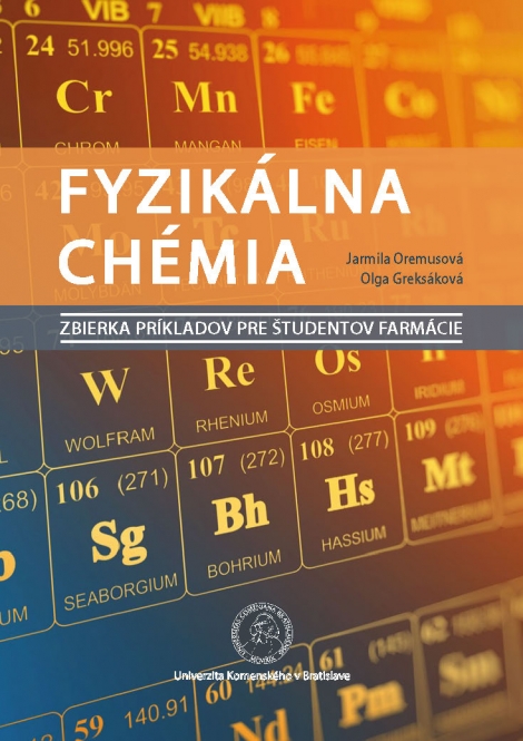 Fyzikálna chémia - Zbierka príkladov pre študentov farmácie