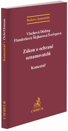 Zákon o ochraně oznamovatelů. Komentář - 