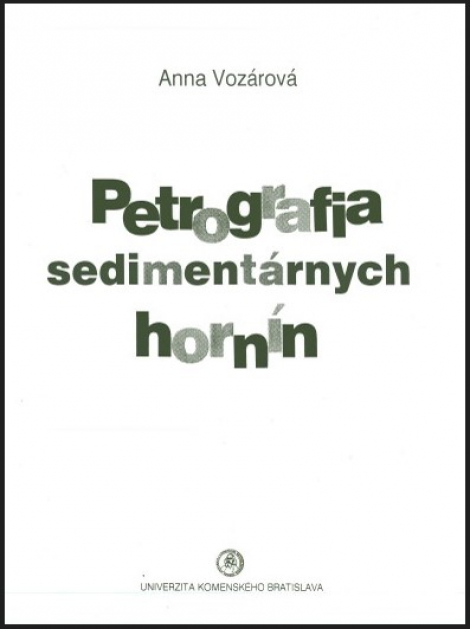 Petrografia sedimentárnych hornín (2.vydanie) - 
