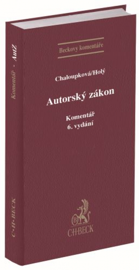 Autorský zákon. Komentář (6. vydání) - 