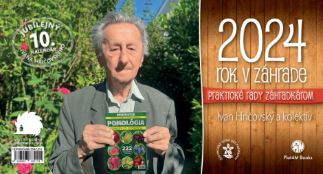 Rok v záhrade 2024 - stolový kalendár - Praktické rady záhradkárom