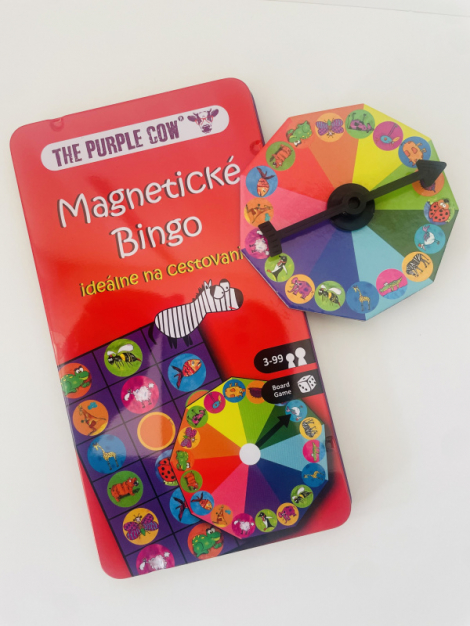 Magnetické Bingo - ideálne na cestovanie