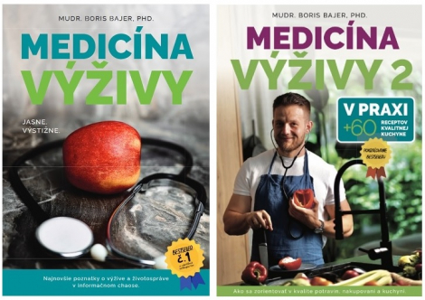 Medicína výživy 1+2 - limitovaná edícia - MUDr. Boris Bajer, PhD.