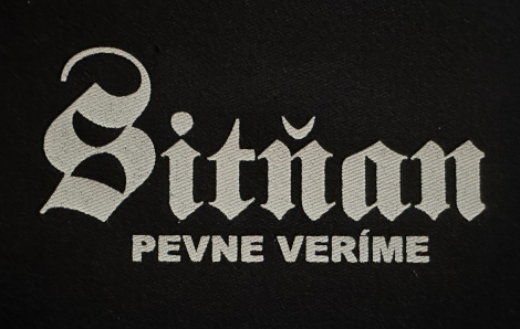 Sitňan - Pevne veríme (nášivka)