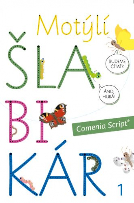 Motýlí šlabikár 1. diel - Pracovná učebnica - 