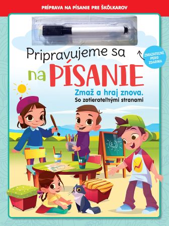 Pripravujeme sa na písanie - Zmaž a hraj znova - So zotierateľnými stranami