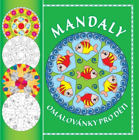 Mandaly - Omalovánky pro děti - 
