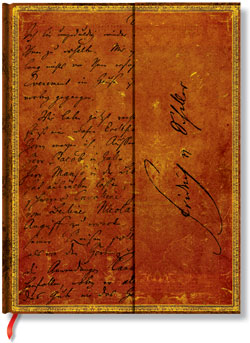 Paperblanks - Schiller - Letter to Goethe ULTRA - linajkový