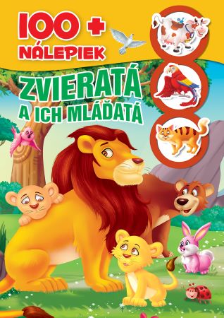 Zvieratá a ich mláďatá +100 nálepiek - 