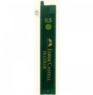 Faber-Castell tuhy do pentelky 0.5 zelene - 