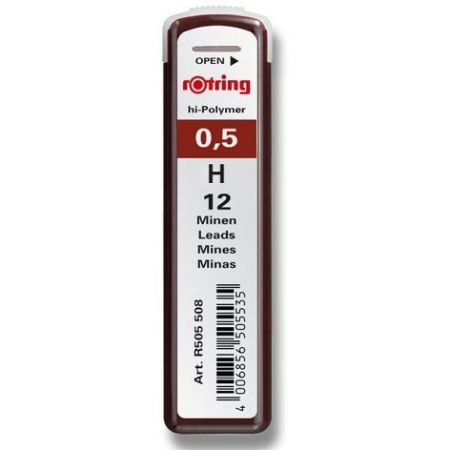 Rotring Náhradní tuhy do mikrotužky H-0,5 mm - 