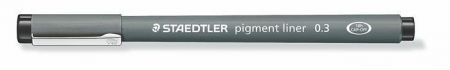 STAEDTLER Liner "Pigment Liner", černá, 0,3 mm - 