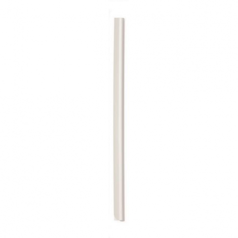 Lišty DURABLE 1-60 listov biele 100ks balenie - 