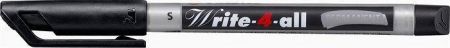 STABILO write-4-all, Permanent fix S - čierna - 
