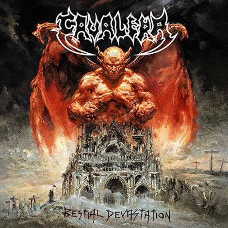 Cavalera Conspiracy: Bestial Devastation (Orange - Black) LP - 